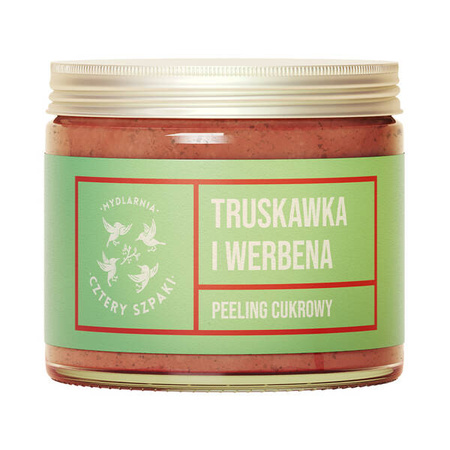 Cukrowy peeling do ciała TRUSKAWKA I WERBENA
